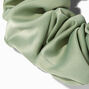 Giant Silky Sage Green Hair Scrunchie,