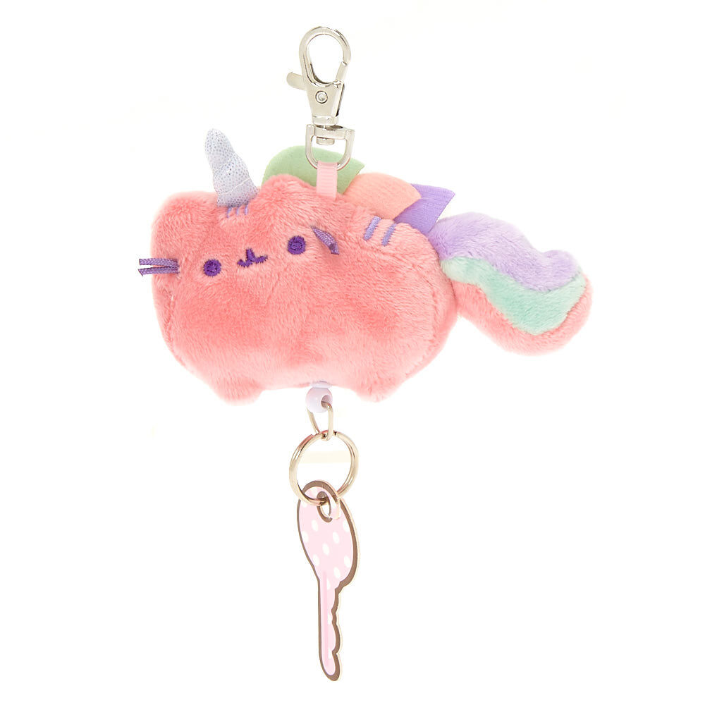 pusheenicorn keychain