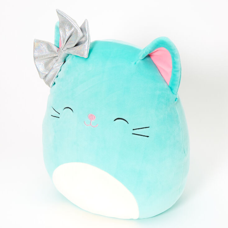 Squishmallows&trade; 12&quot; Claire&#39;s Cat Soft Toy - Mint,