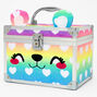 Heart Polka Dot Bear Lock Box,
