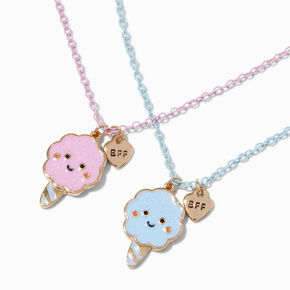 Best Friends Cotton Candy Pendant Necklaces - 2 Pack,
