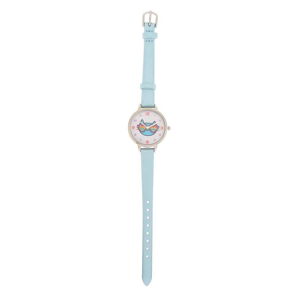 Cam the Cat Classic Watch - Blue,