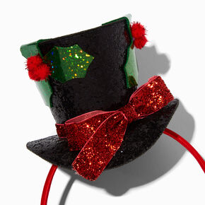 Christmas Top Hat Headband,