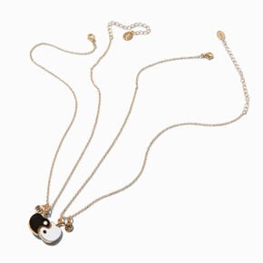 Best Friends Yin Yang Cherry Pendant Necklaces - 2 Pack,