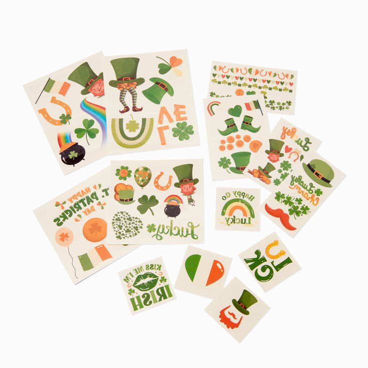 Claire&#39;s Exclusive St. Patrick&#39;s Day Temporary Tattoos,