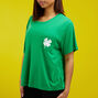 T-shirt tr&egrave;fle pour la Saint-Patrick - Vert,