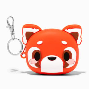 Red Panda Jelly Coin Purse Keychain,