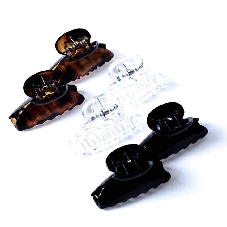 Lot de 6 mini pinces &agrave; cheveux,