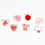 Valentine&#39;s Day Ring Set - 7 Pack,