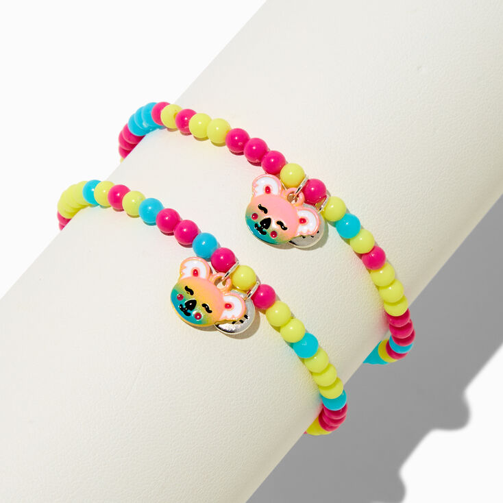 Best Friends Koala Beaded Stretch Bracelets - 2 Pack,