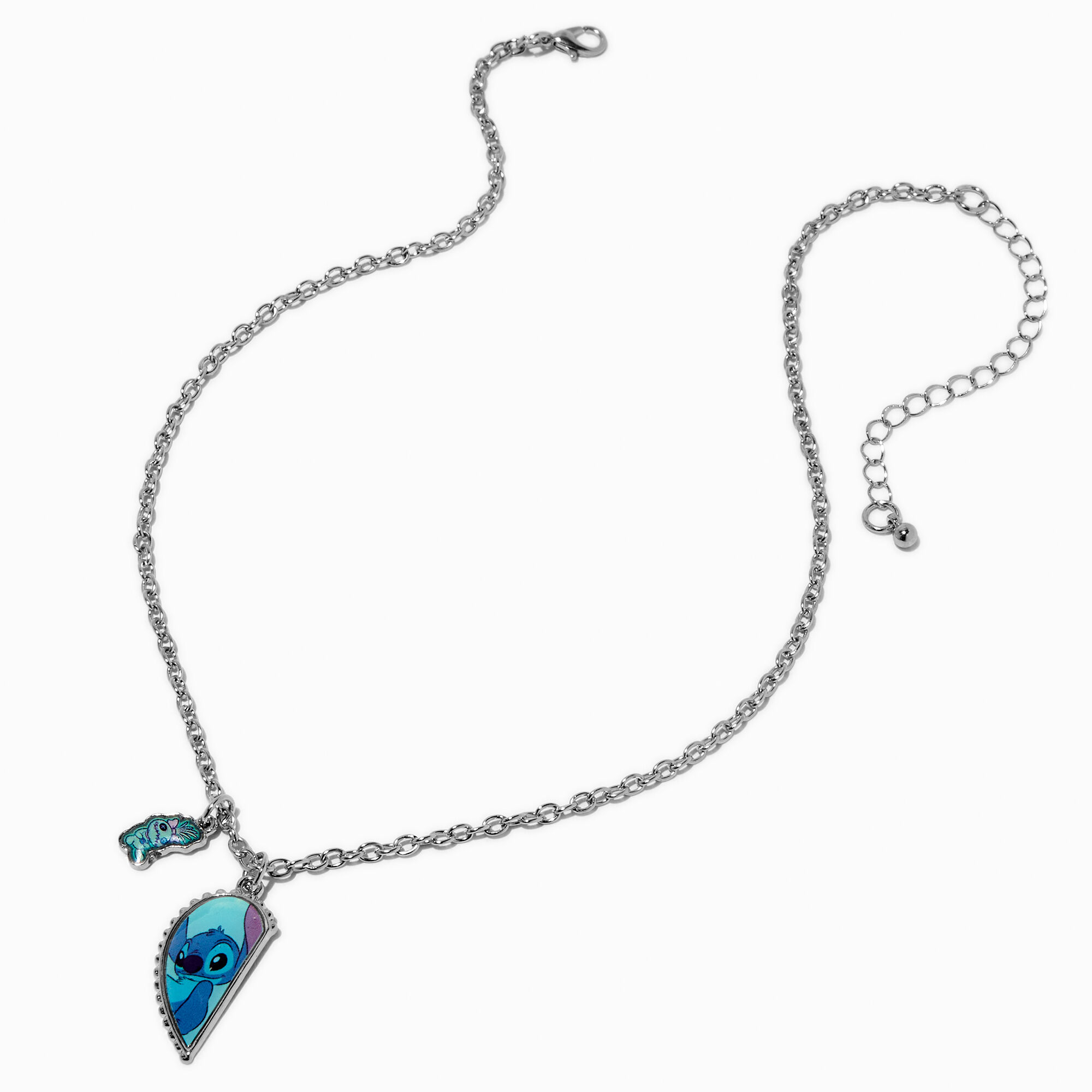 Lot de colliers à pendentif cœur fendu BFF en exclusivité chez Claire's Disney Stitch - Lot de 2,