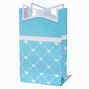 Hearts &amp; Bows Turquoise Gift Bag - Small,