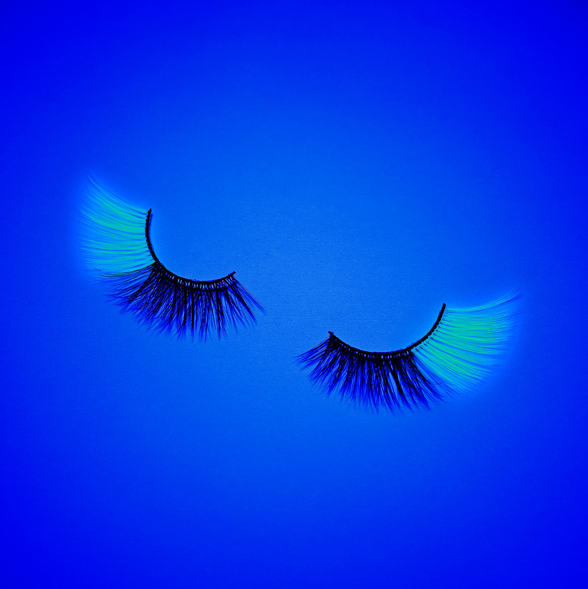 Halloween Glow in the Dark Vegan False Lashes - 1 Pair,