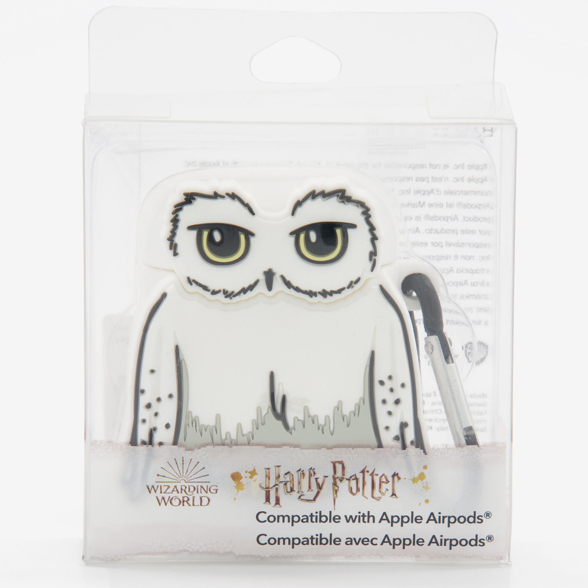 Harry Potter™ Hedwig Silicone Earbud Case Cover - Compatible With Apple AirPods,