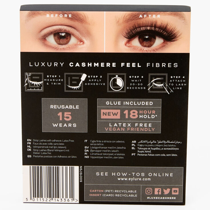 Eylure Luxe Cashmere No. 9 False Lashes,