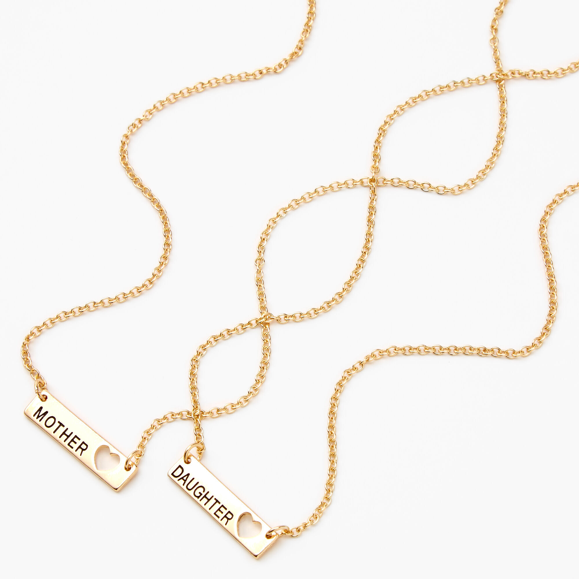 Claire's mother store daughter necklaces