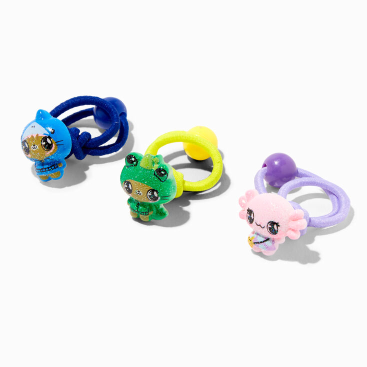 Claire&#39;s Club Critter Hair Ties - 6 Pack,