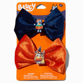 Bluey Halloween Hair Bow Clips - 2 Pack,