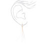 Boucles d&#39;Oreilles Plume 12.7cm - Blanc,