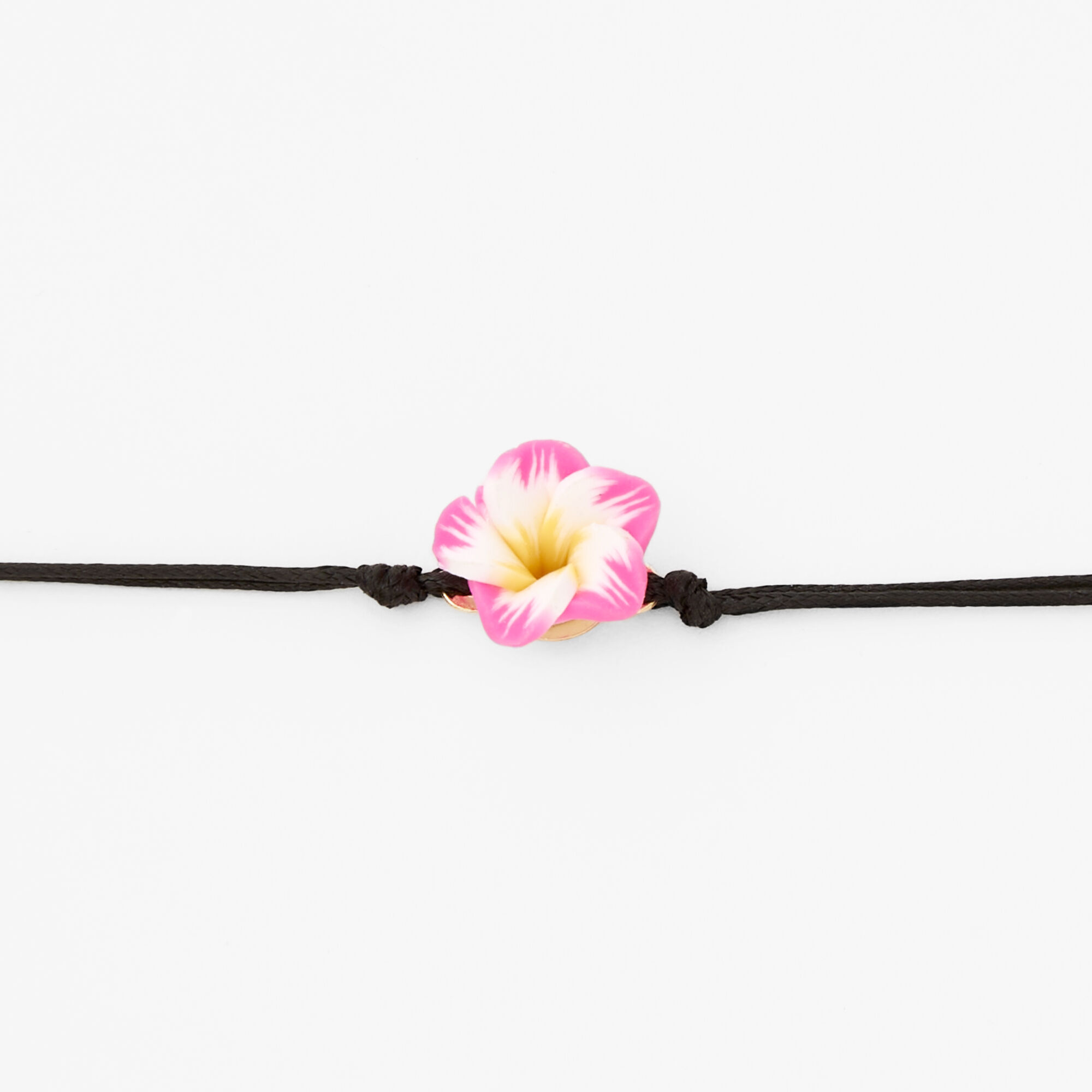 Pink Hibiscus Flower Anklet,