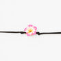 Pink Hibiscus Flower Anklet,