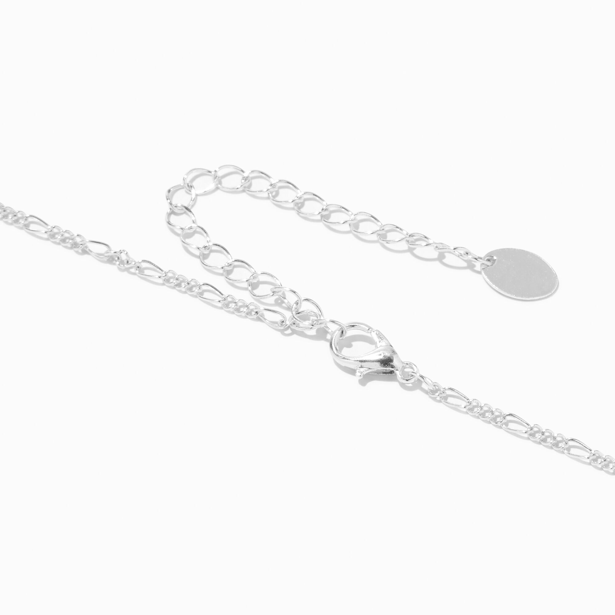 Silver Filigree Butterfly Charm Necklace