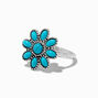 Turquoise Cowgirl Rings - 5 Pack,