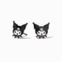 Sterling Silver Hello Kitty&reg; and Friends Kuromi&trade;️ Enamel Stud Earrings,