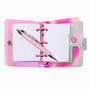 Valentine&#39;s Day &quot;Sweet Heart&quot; Clear Pink Mini Journal Notebook,