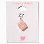 T H E M E x Claire&#39;s Pink Dice Charm,