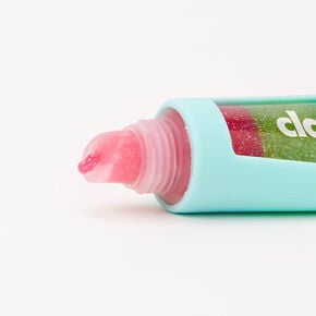 Dolphin Glitter Lip Gloss Tube - Cotton Candy,