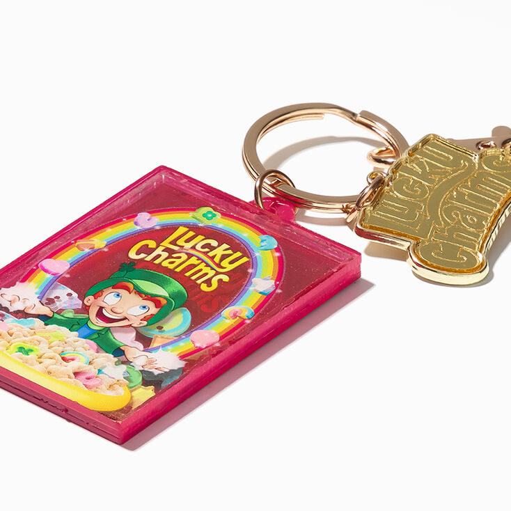 Porte-cl&eacute;s bo&icirc;te de c&eacute;r&eacute;ales Lucky Charms&trade;,
