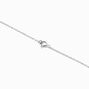 Sterling Silver Hello Kitty&reg; Initial Pendant Necklace - L,