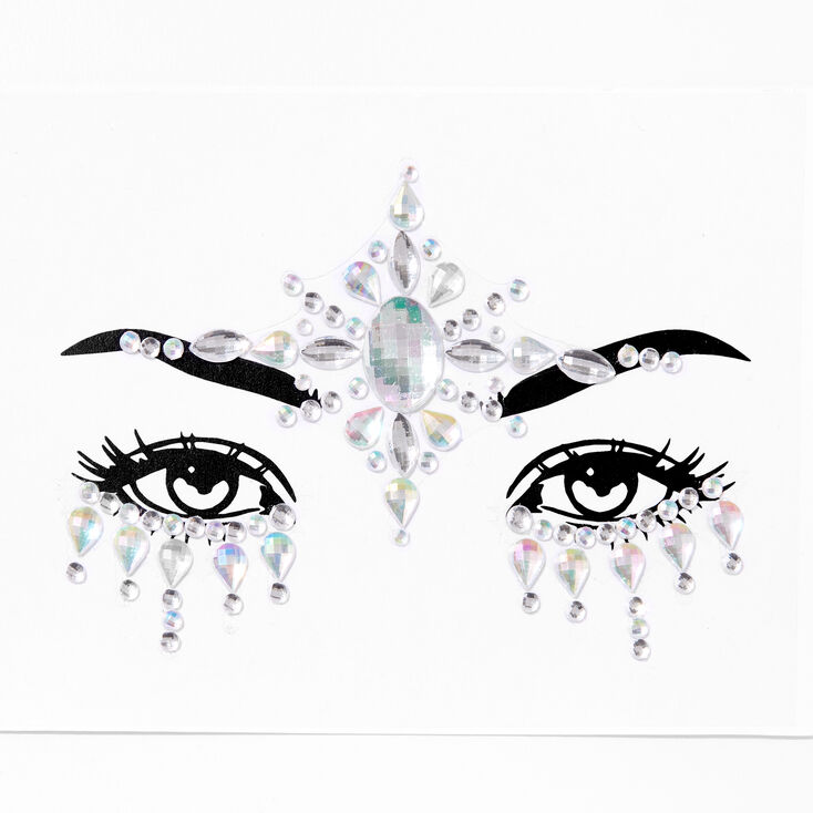 Claire's Bijoux de peau pour le front irisés couleur argentés