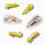 Claire&#39;s Club Tulip &amp; Daisy Shaker Snap Hair Clips - 6 Pack,