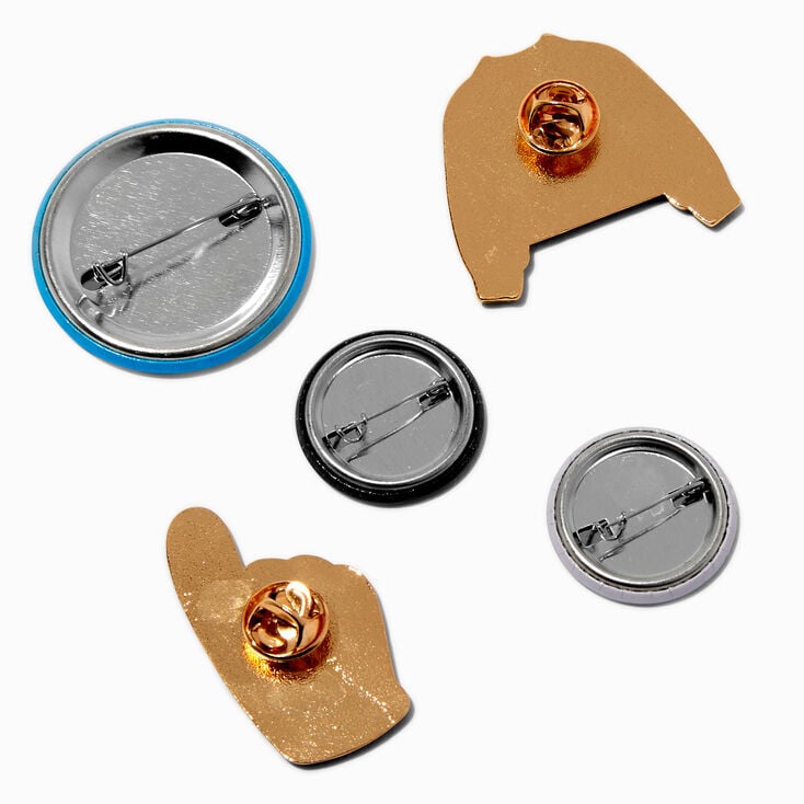 DIY Sporty Pin Set - 5 Pack,