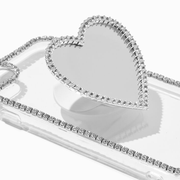Heart Grip Holder Phone Case - Fits iPhone&reg; 6/7/8/SE,