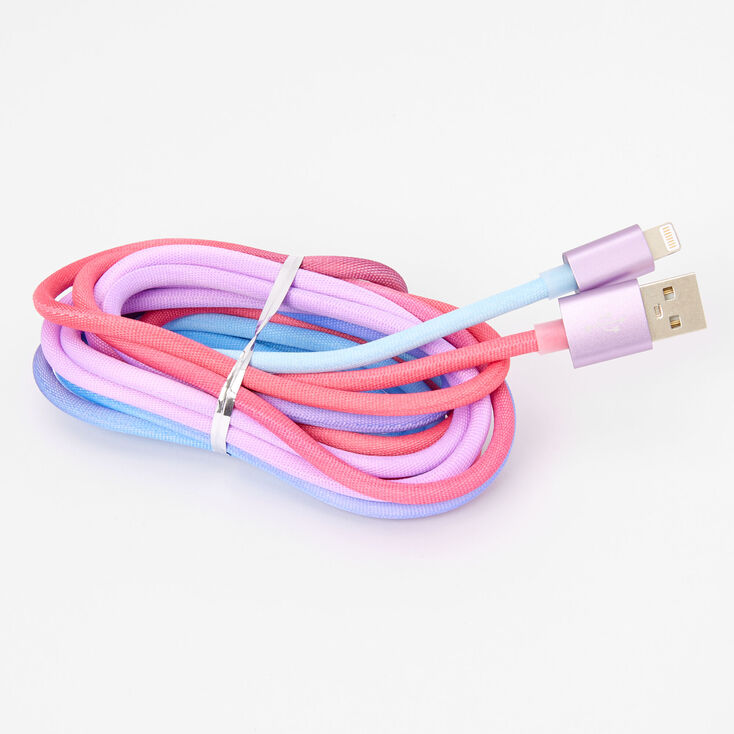 USB 10FT Charging Cord - Pastel,