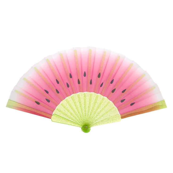 Watermelon Folding Fan | Claire's US
