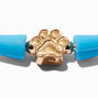 Light Blue Paw Silicone Bracelet,