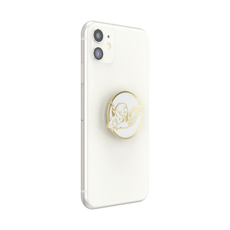 PopSockets&reg; PopGrip - Enamel Cherub,