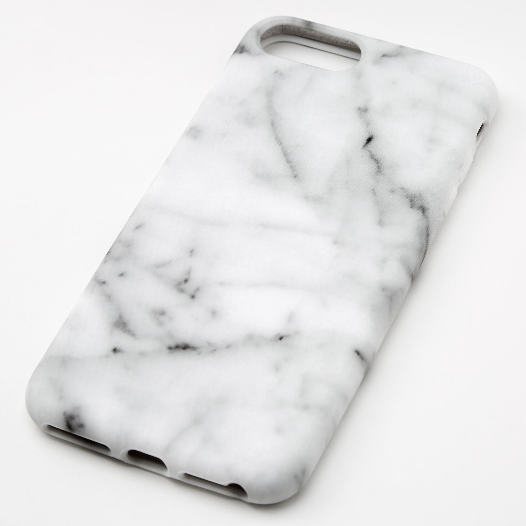 White Marble Protective Phone Case - Fits iPhone® 6/7/8 Plus,