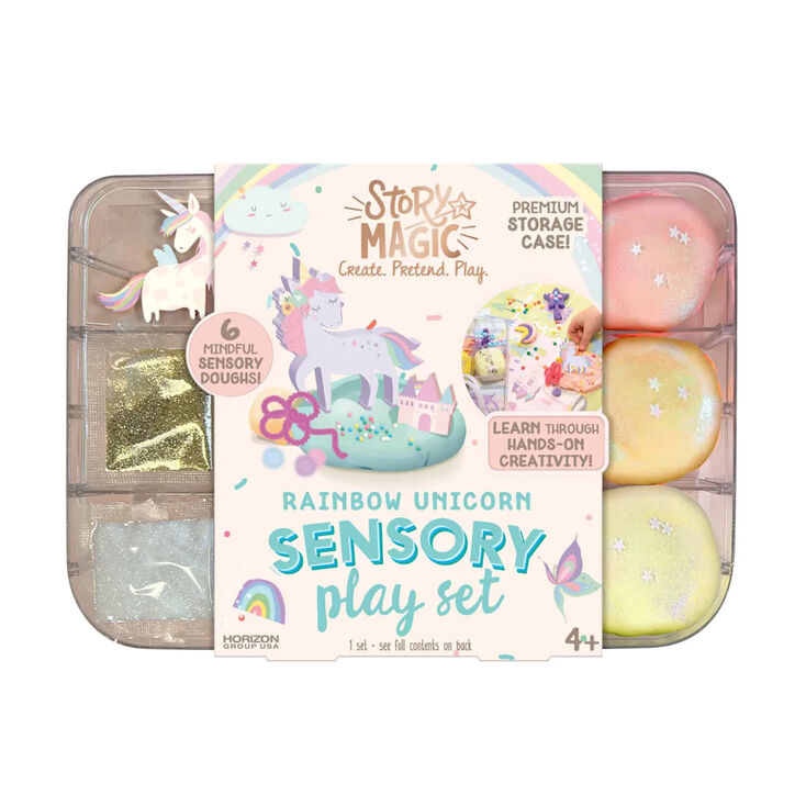 Story Magic&trade; Rainbow Unicorn Sensory Play Set,