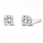 Round Diamond Stud Earrings 1/5 ct. tw. 14k White Gold,