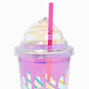 Birthday Girl Drip Design Lidded Tumbler,