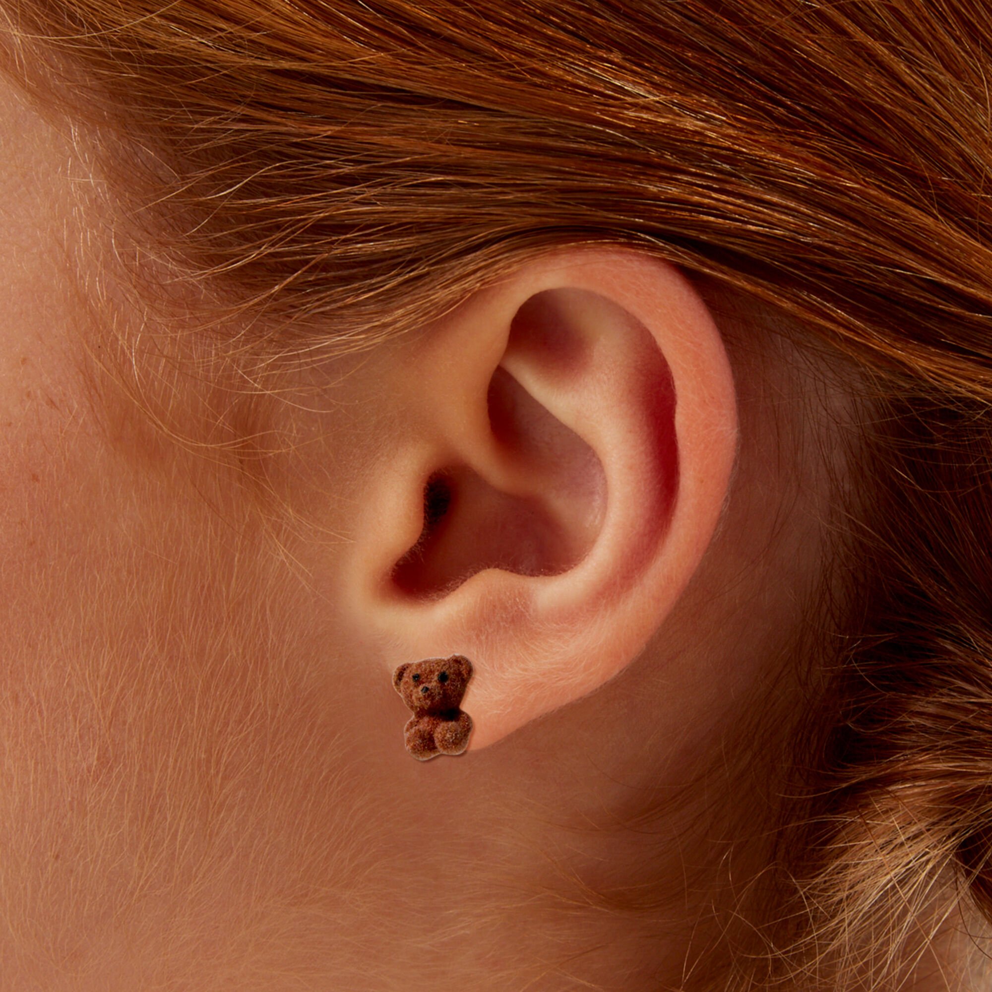 Fuzzy earrings on sale