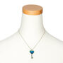 Mood Heart Key Pendant Necklace,