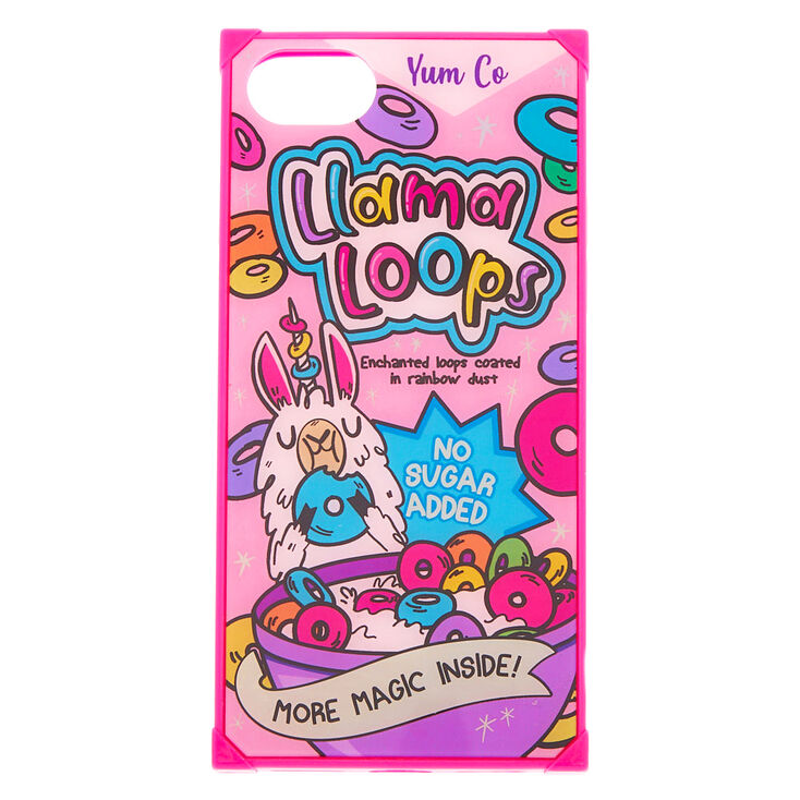 Llama Loops Square Phone Case Fits Iphone 6 7 8 Claire S