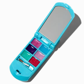 Claire&#39;s Club Blue Butterfly Bling Flip Phone Lip Gloss Set,