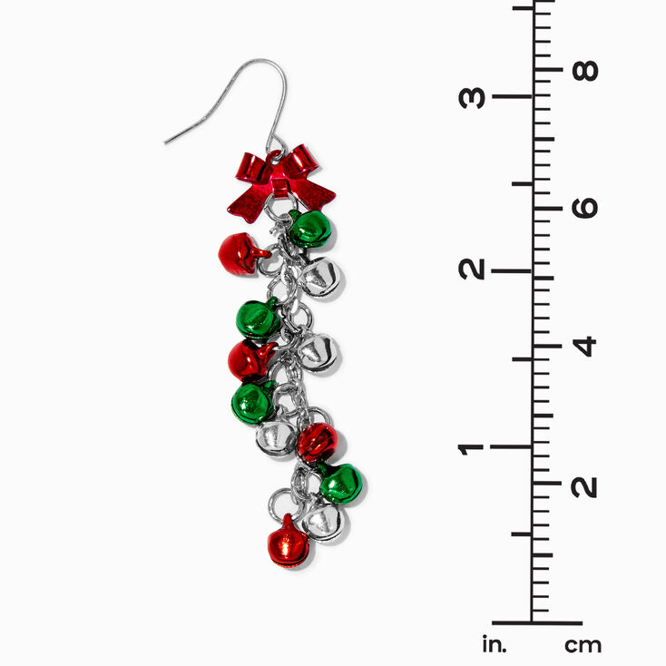 Pendantes lin&eacute;aires 6,5&nbsp;cm grelots de No&euml;l,